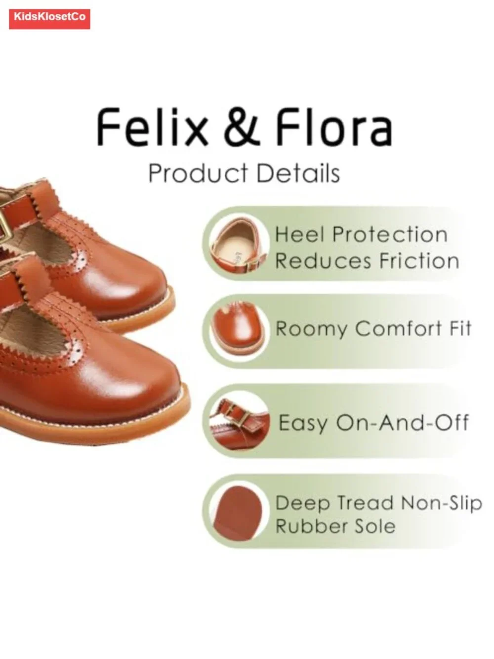 Girls Microfiber Ballet Flats Slip Resistant Mary Jane Dress Shoes for Wedding